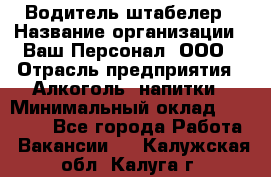 Водитель-штабелер › Название организации ­ Ваш Персонал, ООО › Отрасль предприятия ­ Алкоголь, напитки › Минимальный оклад ­ 45 000 - Все города Работа » Вакансии   . Калужская обл.,Калуга г.